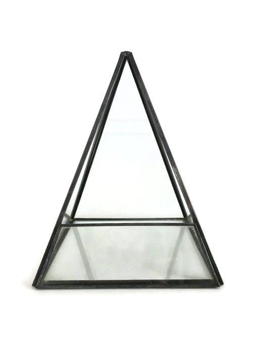 Glass Pyramid Terrarium