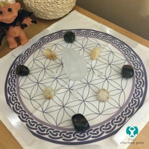 Using Crystals in the New Year January 2017 Crystal Grid