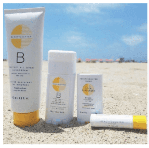 Safer Sunscreen Beautycounter with Three Charmed Gems