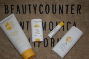 Safer Sunscreen Beautycounter with Three Charmed Gems