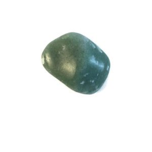 Three Charmed Gems Green Quartz Tumbled Stone