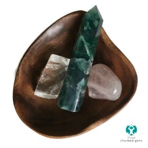 Optical Calcite Fluorite Rose Quartz
