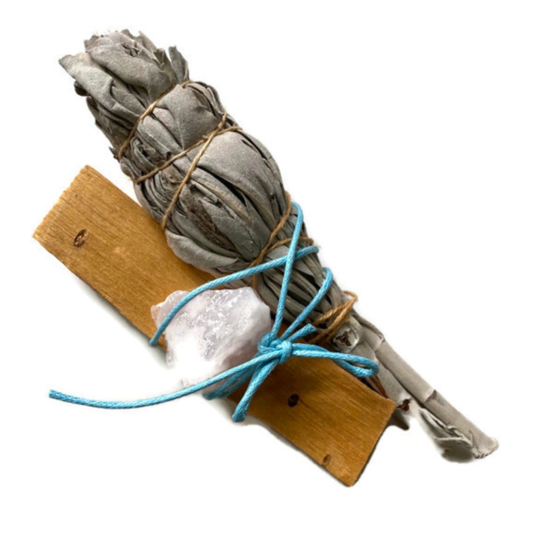 Sage Palo Santo Rose Quartz Bundle